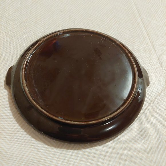 Vintage 1960's Brown Cheese dish with mouse lid - Picture 4 of 7